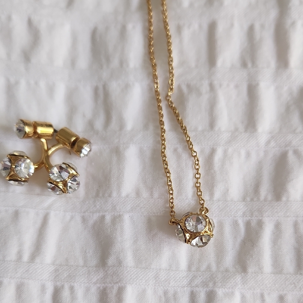 Kate Spade Lady Marmalade Mini Pendant And Earring Set - Picture 4 of 4